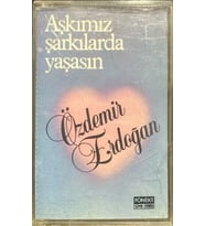 (Plak Değildir KASET tir) Kaset Özdemir Erdoğan Aşkımız Şarkılarda Yaşasın Kaset
