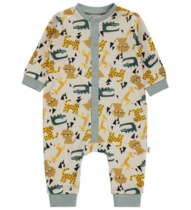 Civil Baby Hayvanlar Empirme 6-18 Ay Tulum - Gri