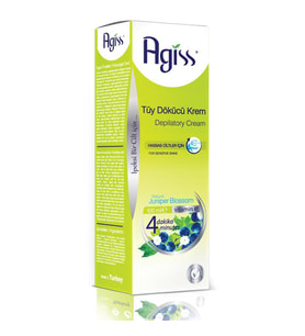Agiss Tüy Dökücü Krem 100 ml Hassas Ciltler