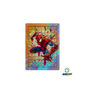 Spiderman 99 Parça Ayaklı Puzzle – Dekoratif Çocuk Yapbozu 0252