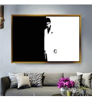 Altın Çerçeveli dekoratif tablo a1142 (Gold)