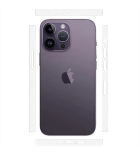 ALLY iPhone 14 Pro Max Hidrojel Hayalet Yan Alt Üst Kaplama Koruyucu Film-(5775) - HPSBYI1417-7281