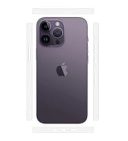 ALLY iPhone 14 Pro Max Hidrojel Hayalet Yan Alt Üst Kaplama Koruyucu Film-(5775) - HPSBYI1417-7281