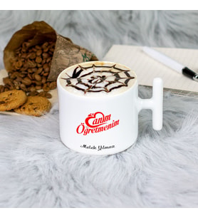 Canım Öğretmenim Latte Fincanı