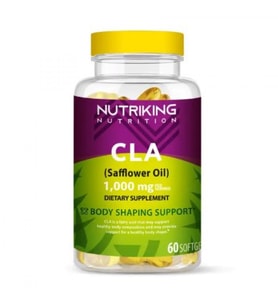 NutriKing CLA 1000 mg Safflower Oil 60 Softgel 540 TL