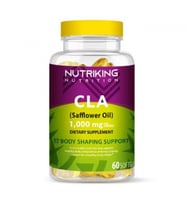NutriKing CLA 1000 mg Safflower Oil 60 Softgel 540 TL