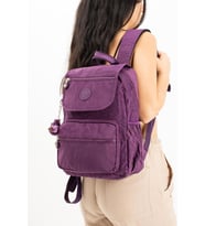 Ultra Hafif Orta Boy Sırt Çantası Çok Cepli Mor (Model: 571-4A)