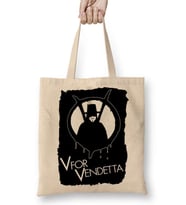 V For Vendetta Bez Çanta Uzun Saplı