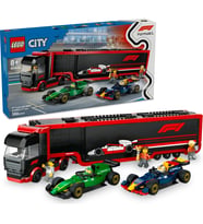 ® City RB20 ve AMR24 F1® Arabalı F1® Kamyonu 60445 - 8 Yaş & Üzeri Çocuklar için Yaratıcı Oyuncak Ya