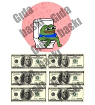 Yenilebilir Şeker Kağıt Karikatür Kurbağa Temalı Pasta Süsleme
