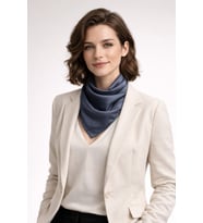 Antrasit Düz Saten Fular 70x70 cm – Premium Minimal Kare Eşarp
