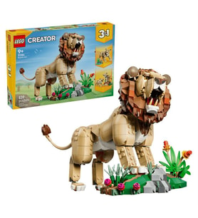 LEGO Creator 3’ü 1 Arada Vahşi Hayvanlar: Görkemli Aslan 31386