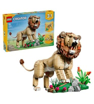 LEGO Creator 3’ü 1 Arada Vahşi Hayvanlar: Görkemli Aslan 31386