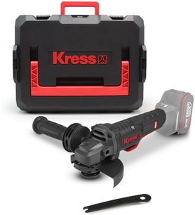 Kress Kuh04.91 20Volt 125Mm Kömürsüz Profesyonel Şarjlı Devir Ayarlı Alttan Tetikli Avuç Taşlama (Ak (Standart)