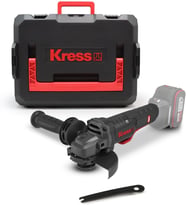 Kress Kuh04.91 20Volt 125Mm Kömürsüz Profesyonel Şarjlı Devir Ayarlı Alttan Tetikli Avuç Taşlama (Ak (Standart)