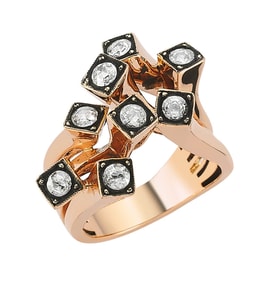 0.57 Ct Elmas Cube Yüzük