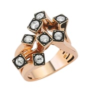 0.57 Ct Elmas Cube Yüzük