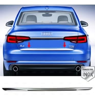Audi A4 Krom Bagaj Alt Çıtası 2015 Üzeri Paslanmaz Çelik