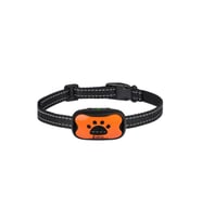 Akıllı Şoksuz Havlama Önleyici Köpek Tasması – Ses & Titreşimli Eğitim Cihazı (Turuncu-Sıyah)