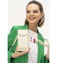 United Colors Of Benetton Bej Omuz Askılı Kadın Cüzdan/Çanta BNT-1213