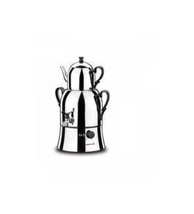 Korkmaz Nosta Semaver Inox/Siyah A338