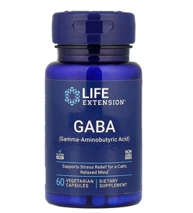 Gab/a stress calm relaxes 60 Veg Capsules