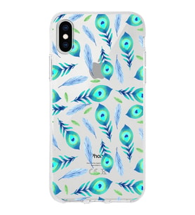 PrintiFy Apple  iPhone XS Max ile Uyumlu 1mm Slim Fit Nazar Boncuğu 3 Baskılı Şeffaf  Kılıf