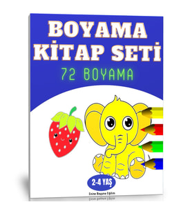 Boyama Kitap Seti (2-4 YAŞ)