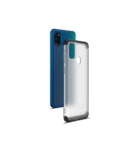 Samsung Galaxy M30S Uyumlu Kılıf Zore Nili Kapak (Siyah)