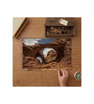 Arches Ulusal Parkı Tasarımı 240 parça Ahşap Puzzle Ahşap Kutuda MP05183