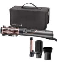 Remington Döner Sıcak Hava Fırçası (Otomatik) Curl & Straight 3'Ü 1 Arada Iyon Şekillendirici: Hacim