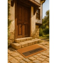 Valerine Life Velür Coco Dokulu Welcome Hoş Geldiniz Kapı Önü Dış Mekan Paspası 45x70cm 27YCM260120