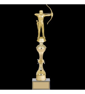 ODAK KUPA - Figürlü Kupalar - Okçu Figürlü Kupalar FG-031 C - 40 cm