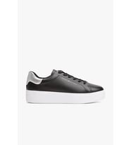 Tommy Hilfiger Kadın Klasik Platformlu Kort Tarzı Siyah Sneaker FW0FW08756BDS