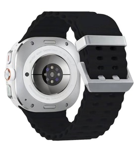Watch 7 Ultra Kr417 Rug Silikon Kordon - Siyah