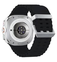 Watch 7 Ultra Kr417 Rug Silikon Kordon - Siyah