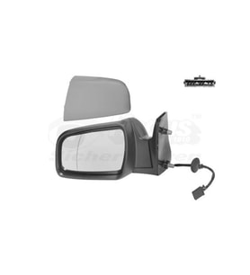 Opel Astra G 1998- Ayna Kapağı Sol Astarlı 13302183 Viewmax