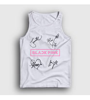Presmono Unisex Beyaz Signs Blackpink Atlet 19632tt (Beyaz)