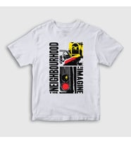 Presmono Unisex Çocuk Beyaz The Neighbourhood T-Shirt 176481tt