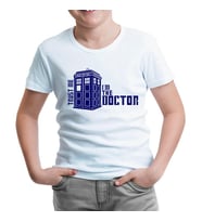 Doctor Who - Trust Me I'm The Doctor Beyaz Çocuk Tshirt