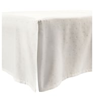 Bebek Karyolası Eteği, Beyaz, 60x120 Cm, LENAST (Karışık)