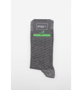 Gri Bambu Desenli Çorap 1060245104