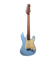 Peavey Raptor Lightning Bolt ST HSS Stratocaster Elektro Gitar Sonic Blue