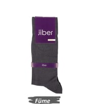 Jiber Erkek Modal Likralı Uzun  Çorap 5100 - 6 Adet (Füme)