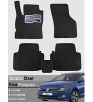 Volkswagen Polo (2017-2025) Uyumlu EVA Paspas Tam Set–Araca Özel,Su Geçirmez,Hızlı ve Kolay Montaj