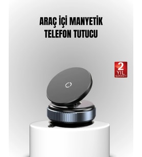 Vakum Adsorpsiyonlu Manyetik Telefon Tutucu Güçlü N52 360° Evrensel Uyumluluk
