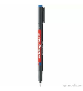 Edding 141 F Mavi Asetat Kalemi (Permanent Kalem)