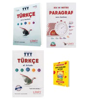 Limit TYT Türkçe Paragraf Soru Bankası ve El Kitabı 3lü Set + Planlama Defteri