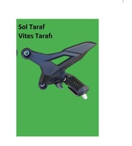 Cf Moto Nk 250 ,250 Sr Ön Sol Braket Basamak Dahil Euro 5 Uygun Vites Tarafı _Arasmoto (Renksiz)