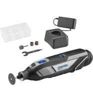 Dremel 8240 Akülü Çok Amaçlı El Motoru, 12V 2Ah Lithium-Ion Akü, 5.000 35.000 Dev/Dak, 5 Aksesuarlı